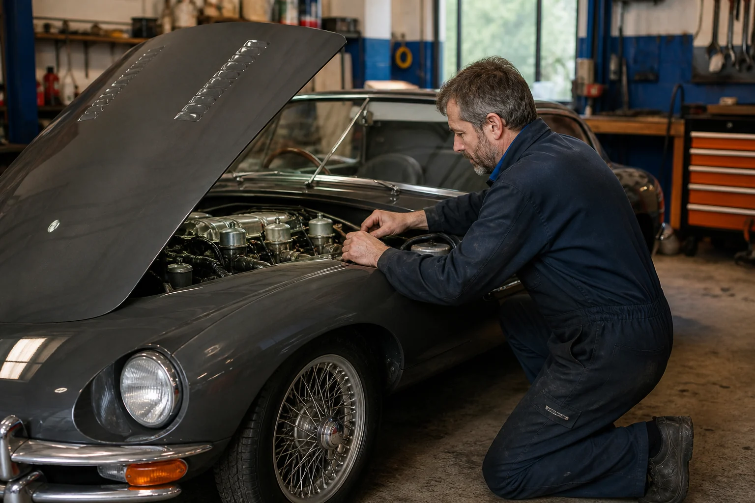 Classic cars workshop service